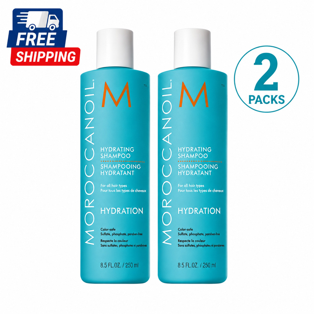 Moroccanoil Hydrating Shampoo 8.5 oz / 250ml – 2 Pack – Hydration